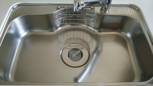 ステンレスシンク磨き再生